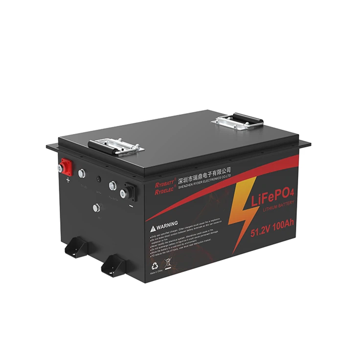 Especialmente diseñado para vehículos eléctricos ligeros: solución de paquete de baterías de fosfato de hierro y litio de alta-eficiencia de 51,2 V y 100 Ah