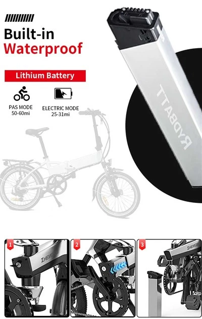 Batería de litio para bicicleta eléctrica 3612